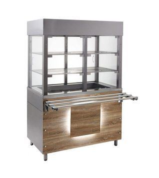 Витрина холодильная кондитерская КИЙ-В ВХК-1500 М Модерн 00632 фото