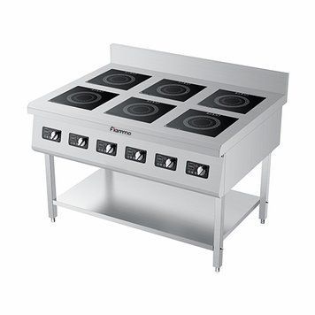Плита индукционная напольная 6 конфорок FIAMMO 28-KP6 00836 фото